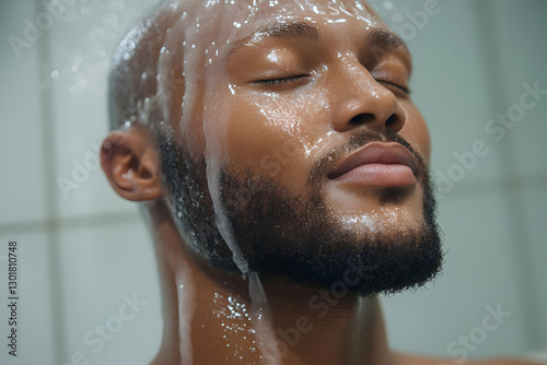 Photo - Man Washing Face wi...