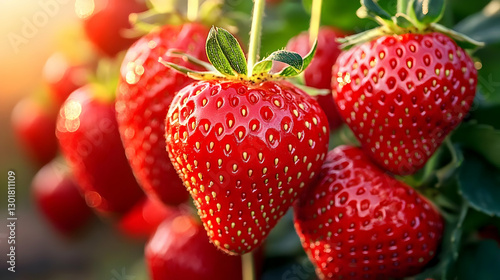 Photo of Ripe Red Strawberr...