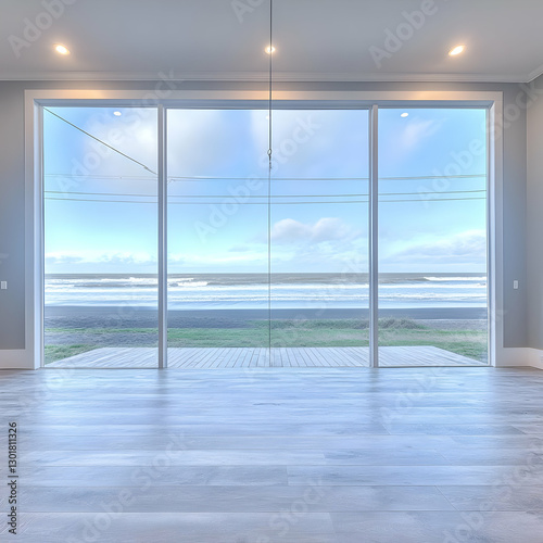 Photo Ocean View Room Interior Design Home Decor