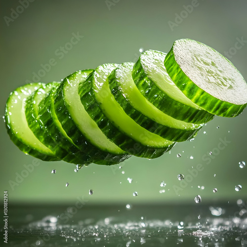 Photo - Fresh Cucumber Slic...