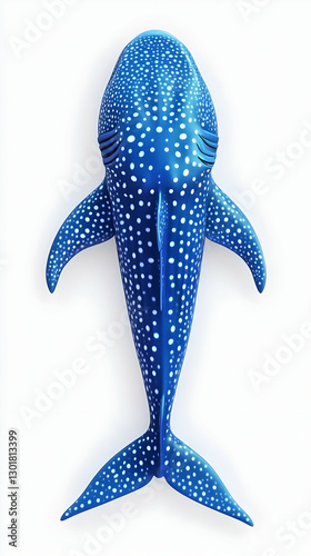 3D Illustration Whale Shark...