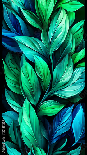 Abstract Illustration Green...