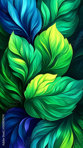 Abstract Illustration Green...