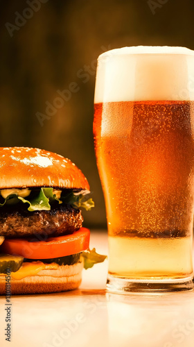 Photo - Burger and Beer, De...