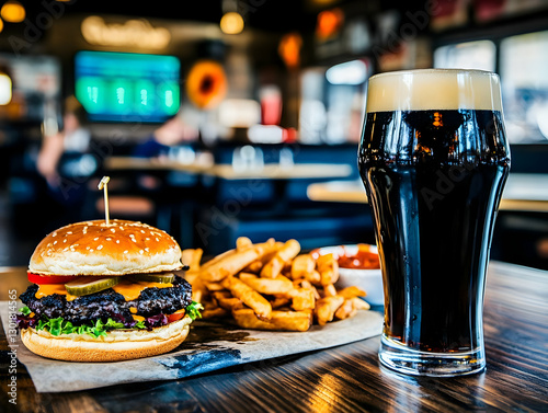 Photo Burger, Fries, and Da...
