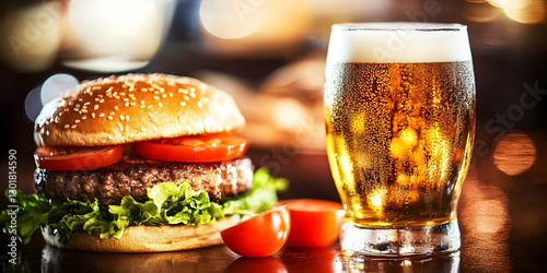 Photo - Juicy Burger, Cold ...