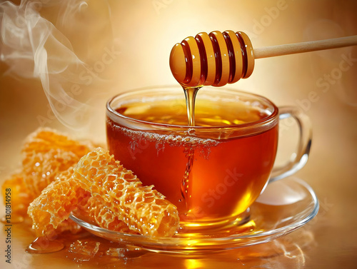 Photo - Steaming Hot Tea wi...