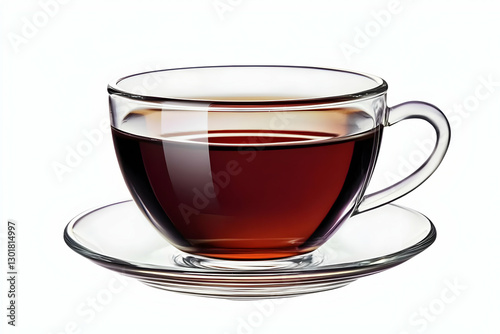 Realistic Image-Glass Tea C...