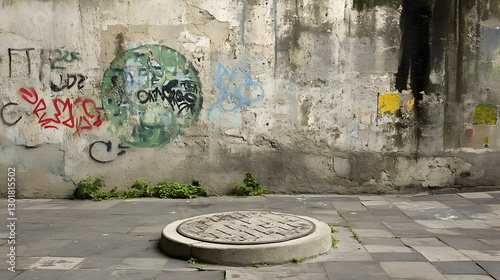 Photo - Urban Alleyway with...