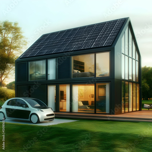 3D Illustration Sustainable...