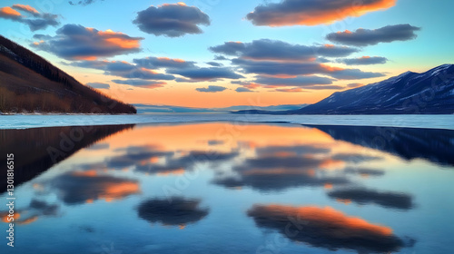 Photo - Sunset Reflections ...