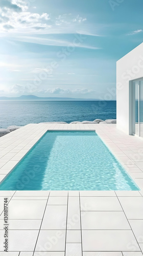 3D Illustration  Luxury Poo...
