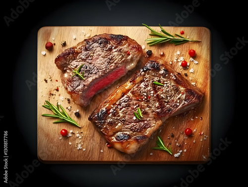 Photo - Grilled Steak, Rose...