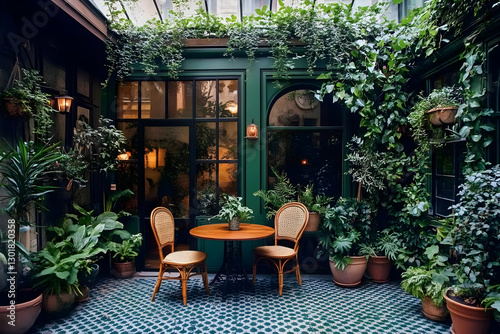 Photo Lush Indoor Garden Ca...