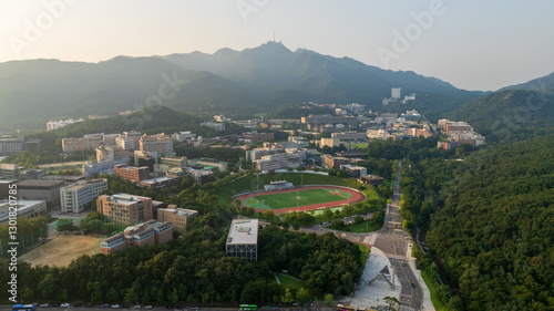 Photography Aerial View Seoul National University