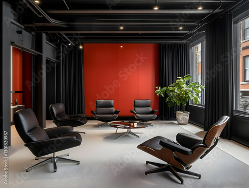 Photo Modern Office Interio...