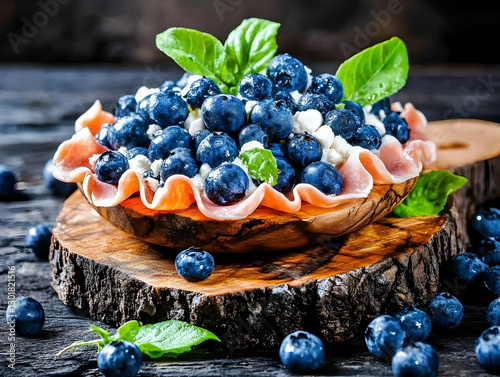 Photo Tasty Blueberries, Fe...