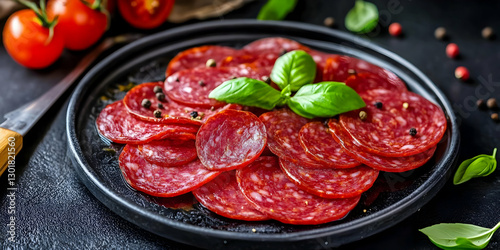 Photo - Sliced Sausage, Bas...