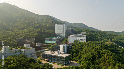 Photography Aerial View Seoul National University