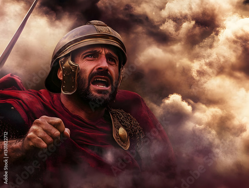 Illustration of Roman Soldi...
