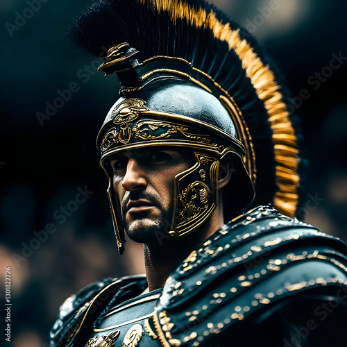 Illustration of Warrior in ...