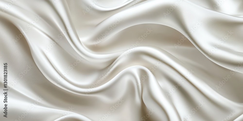 Soft and Elegant White Satin Fabric Background with Smooth Texture and Gentle Waves Perfect for Fashion, Textile, and Design Projects Soft and Elegant White Satin Fabric Background with Smooth Texture and Gentle Waves Perfect for Fashion, Textile, and Design Projects