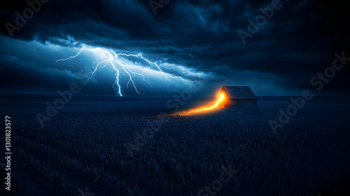 Illustration of Storm, Ligh...