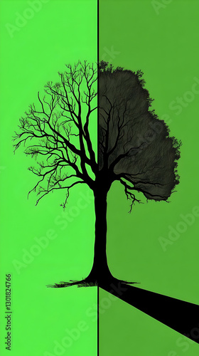 Illustration Green Backgrou...