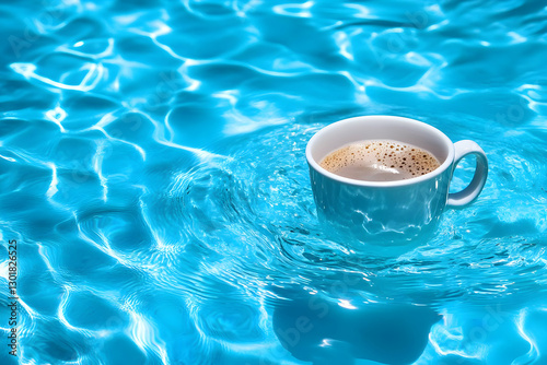 Photo - Coffee Cup Floating...