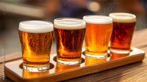 Photo Beer Flight Tasting C...
