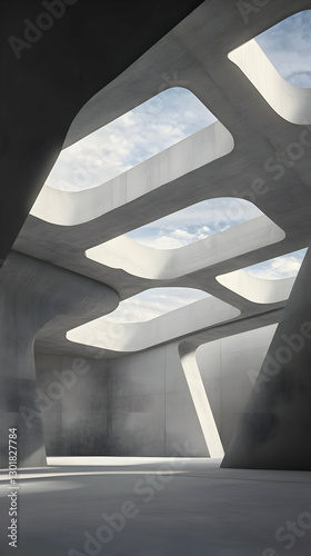 3D Illustration - Modern Ar...