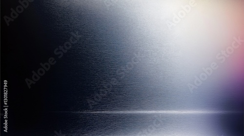 An abstract close-up of a metal surface with a modern gradient effect, creating a smooth and futuristic look