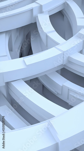 3D Abstract Background Illu...