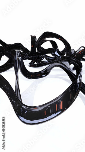3D Abstract Background Illu...