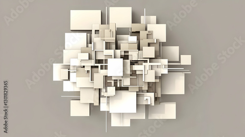 3D Abstract Background Illu...