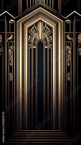 Illustration Art Deco Desig...
