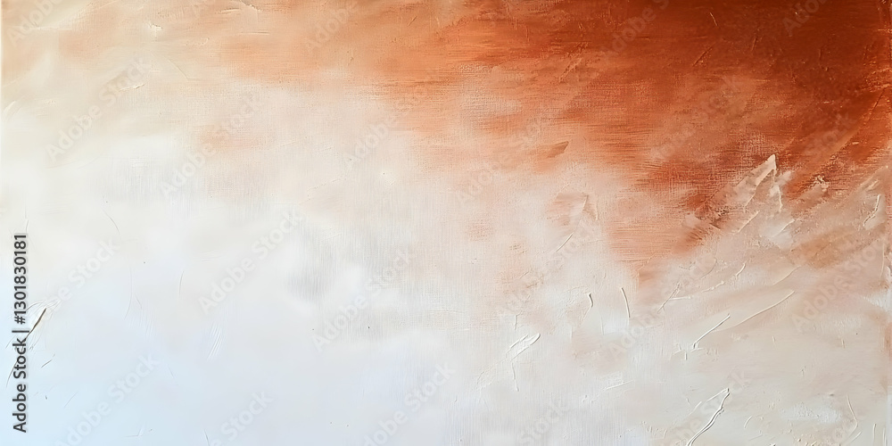 Fototapeta premium Abstract Background Illustration - Copper and White Hues