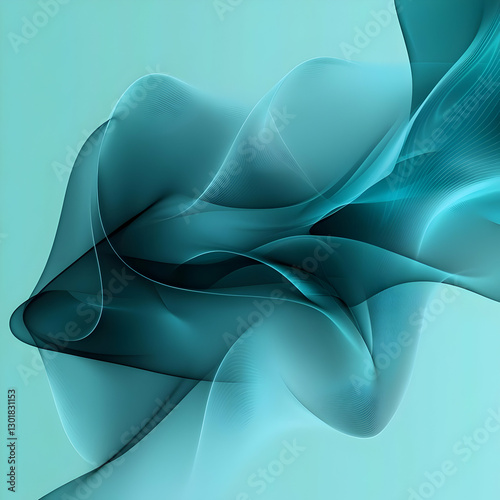 Abstract Background - Teal ...