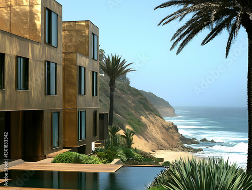 Photo Modern Coastal Home O...