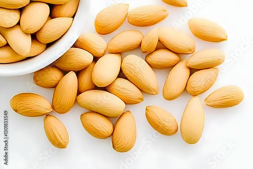 Realistic Photo Almonds, Nu...