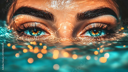 Illustration - Eyes Underwa...