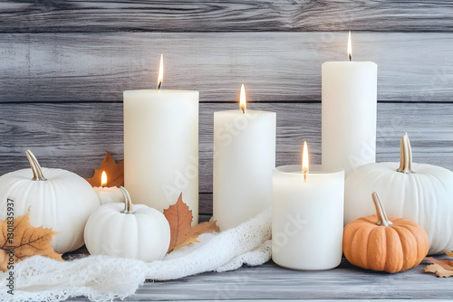 Photo Autumn Still Life Whi...