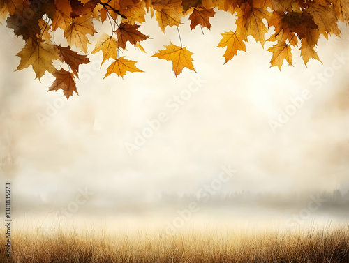 Illustration - Autumn Leave...