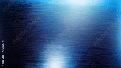Abstract metallic blue texture with a brushed gradient effect. Ideal for backgrounds, technology themes, modern designs, and branding materials