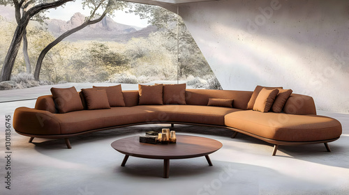 3D Illustration Cozy Desert...