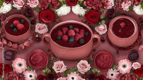 Illustration - Berry Desser...