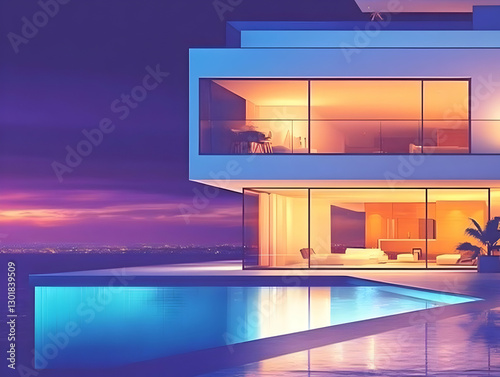 Illustration - Modern House...