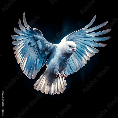 Illustration - White Dove, ...
