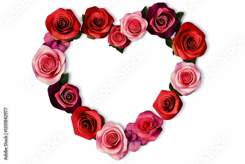 Illustration of Heart Shape...