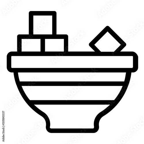 sugar cubes icon